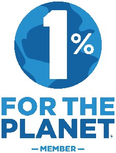 Logo Bleu 1% for the planet fond transparent